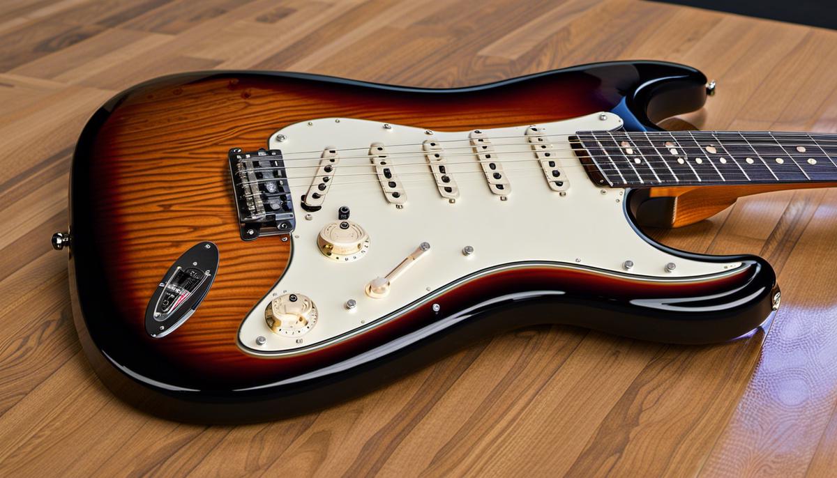 Image of a Fender Stratocaster guitar